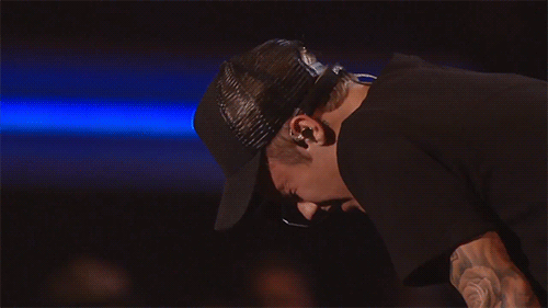Justin Bieber at the VMAs