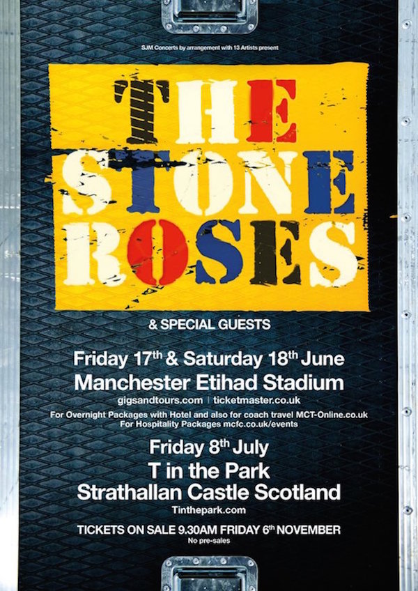 The Stone Roses Will Reunite in 2016