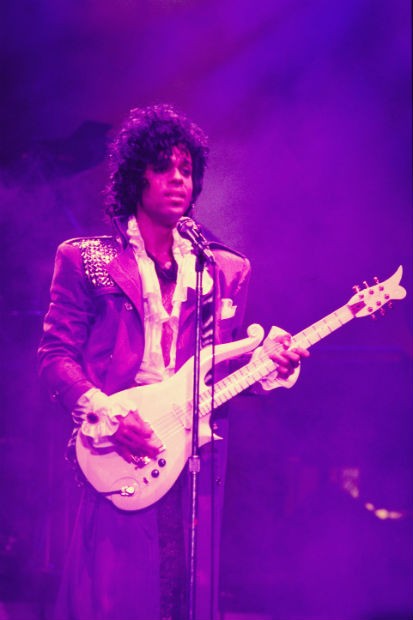 Image result for prince on tour 1987