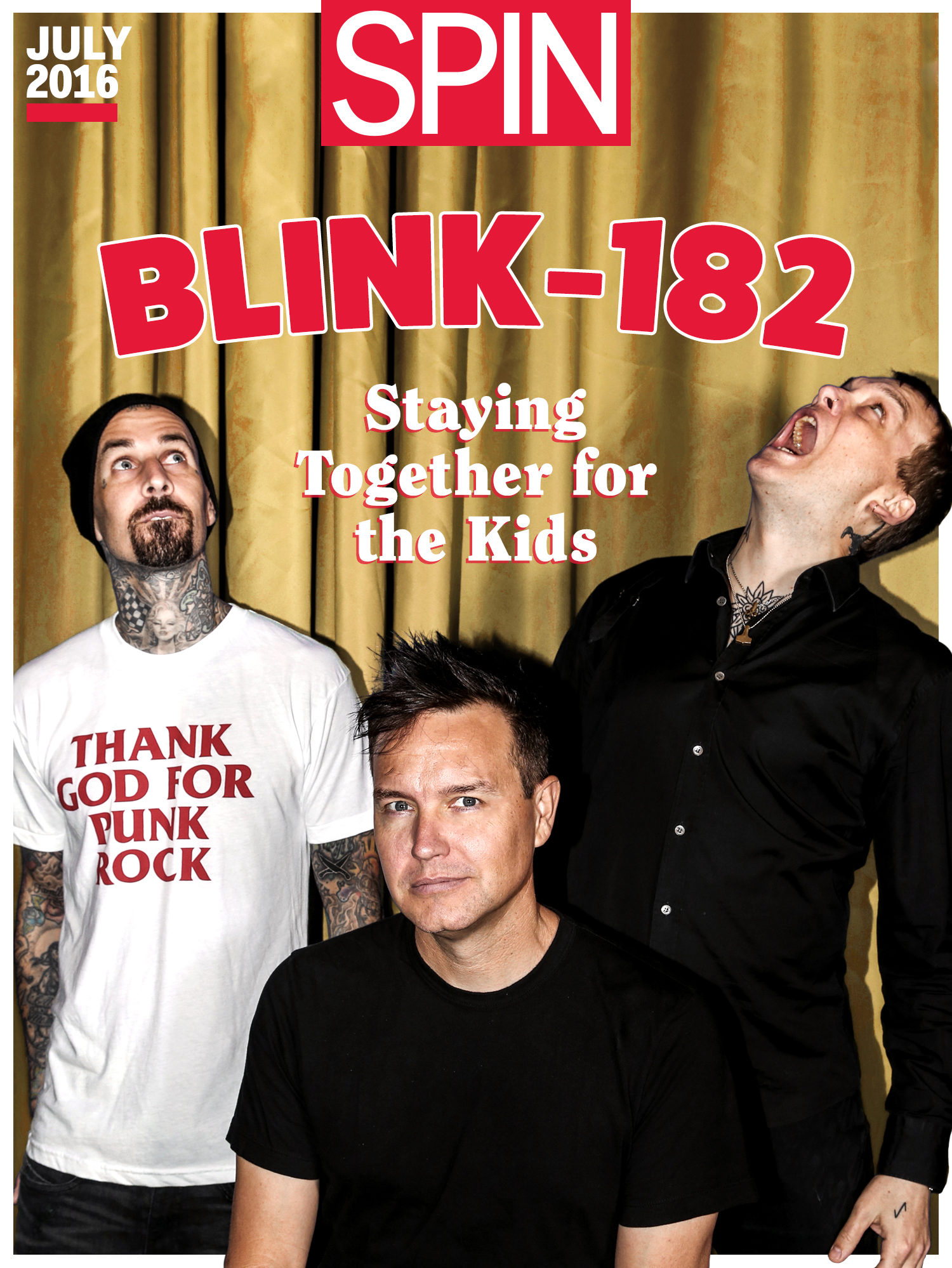 blink-182, california, spin cover story, mark hoppus, travis barker, matt skiba, tom delonge