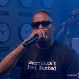 YG and Nipsey Hussle Clean Up 'F**k Donald Trump' for the 'Nightly Show'