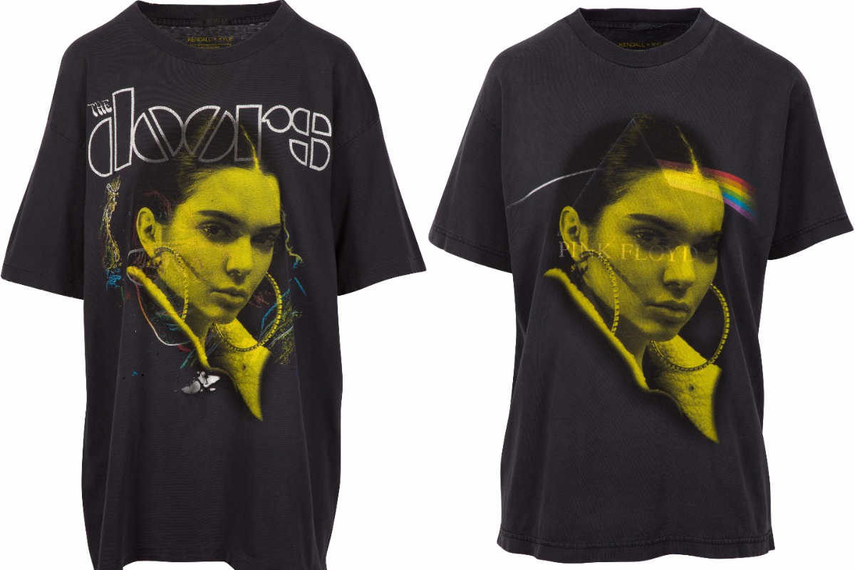 kendall jenner metallica t shirt