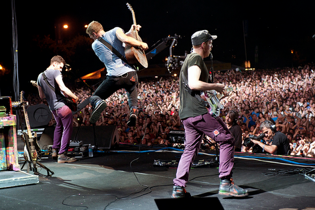 Coldplay at Lolla 2011 / Photo by Cambria Harkey