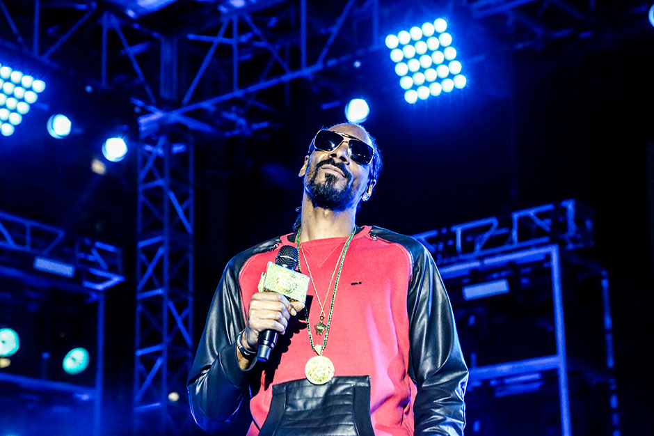 Snoop Dogg at Starr Building, Saturday, March 15, 2014 / Photo by Krista Schlueter