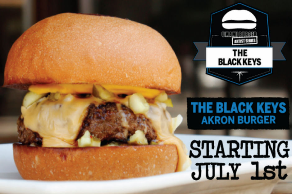 Black Keys Burger Akron Umami Charity
