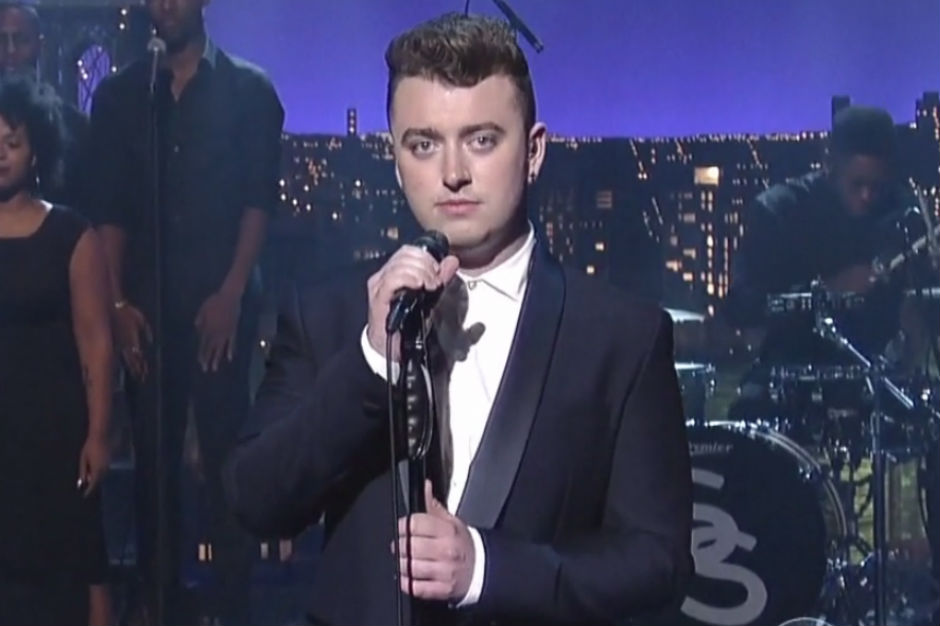 Sam Smith, 'Stay With Me,' Letterman, Video