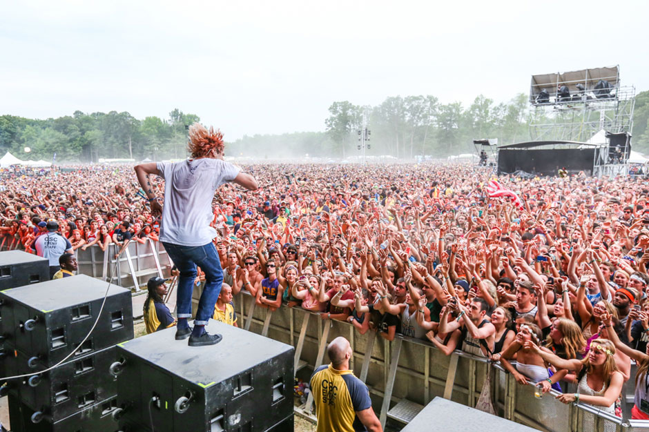 Grouplove at Firefly Music Festival, Dover, Delaware, June 19-22, 2014 / Photo by Joe Papeo