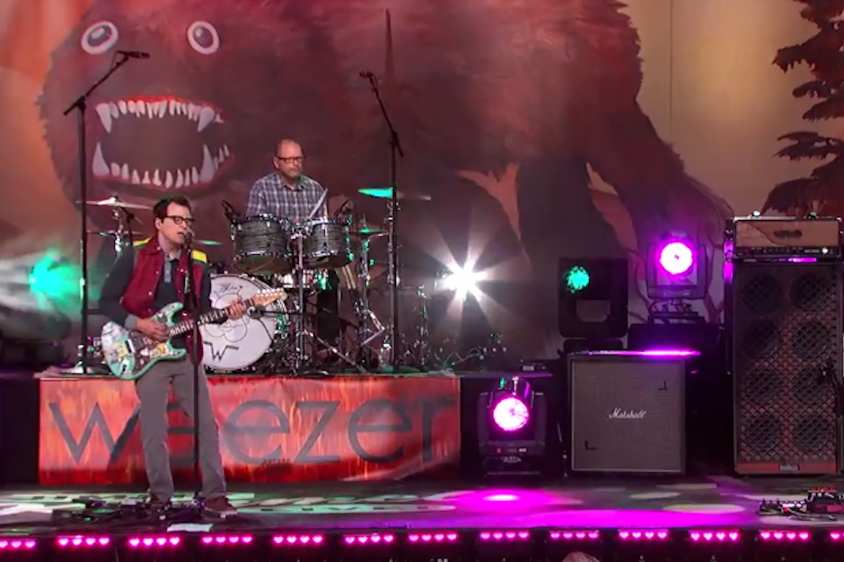 weezer, aint got nobody, kimmel, everything will be alright in the end