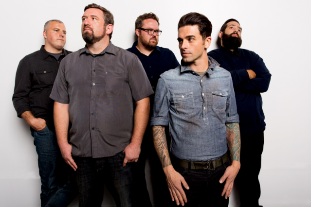 Further Seems Forever and Chris Carrabba (second from Right) / Photo by John Paul Douglass