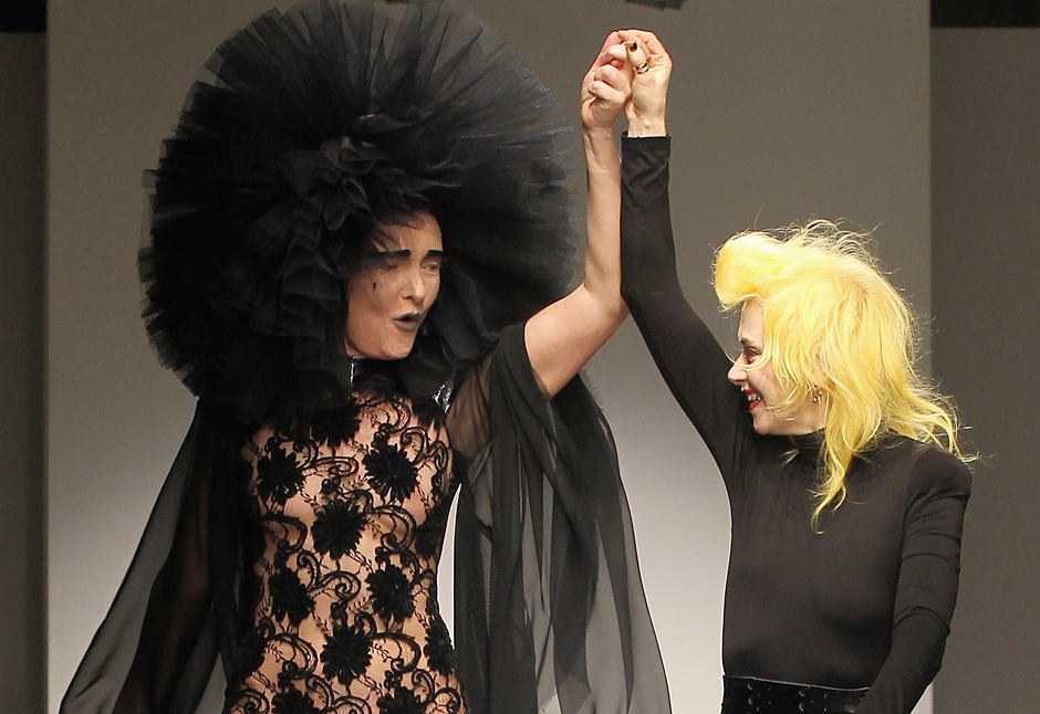 Siouxsie Sioux and Pam Hogg (Photo: Danny Martindale/WireImage)