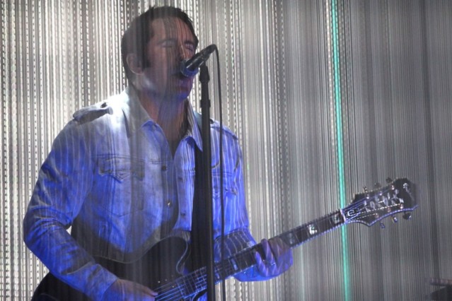 Trent Reznor performs with How to Destroy Angels at Coachella / Photo by Getty Images