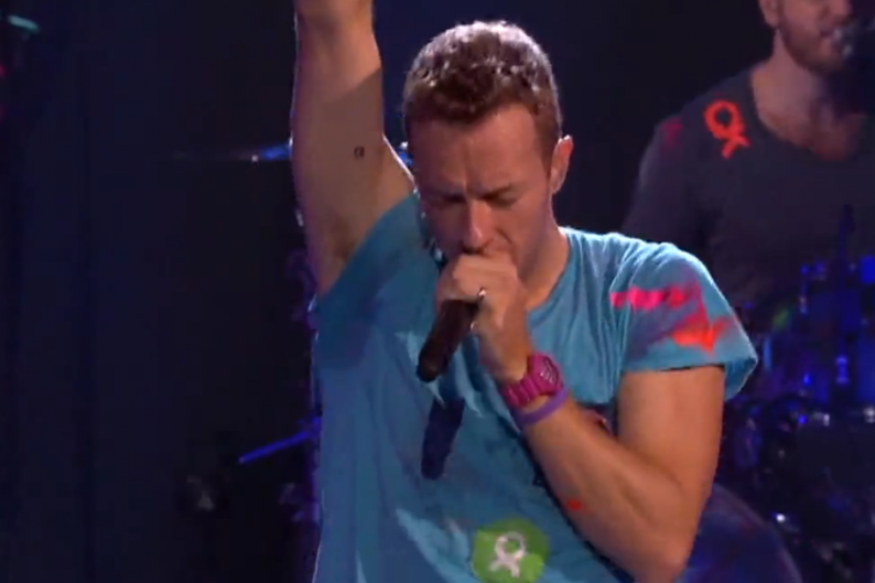Coldplay on 'Idol'