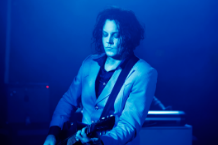 Jack White, thinking of a metaphor / Photo by Jo McCaughey