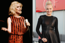 Debbie Harry / Photo by Kevin Cummins/Getty, Malin Akerman / Photo by Stefanie Keenan/WireImage
