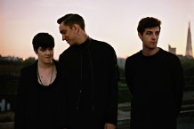 The xx's Romy Madley Croft, Oliver Sim, and Jamie Smith / Photo by Jamie-James Medina