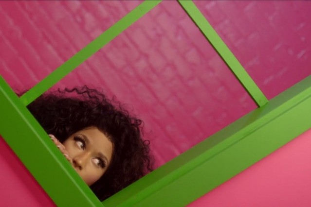 Nicki peeks