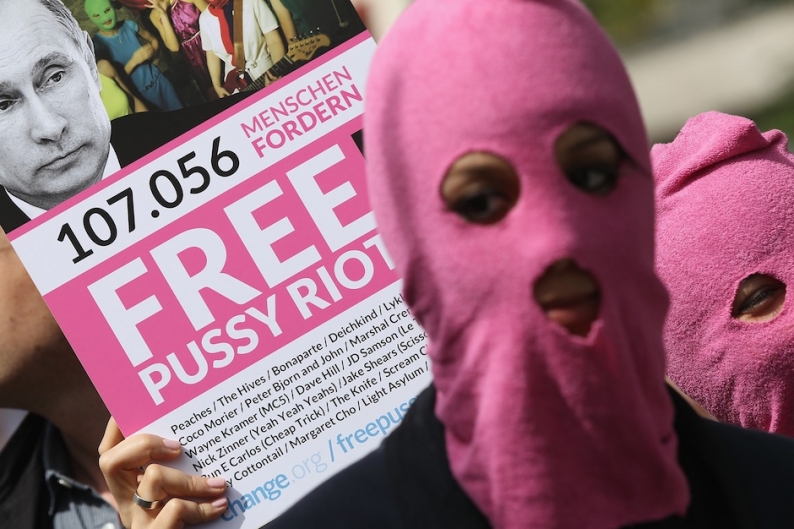 Pussy Riot protest