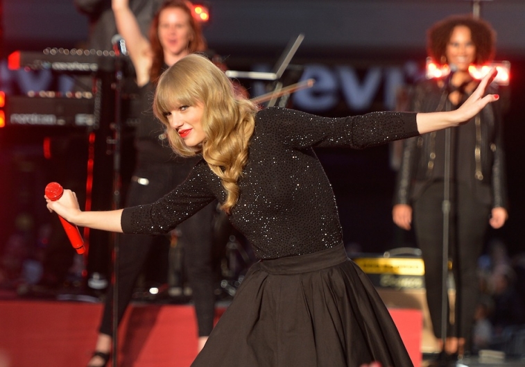 Taylor Swift at 'Good Morning America'