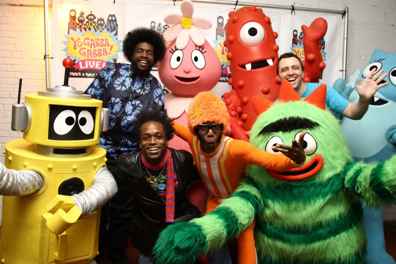 The Roots Yo Gabba Gabba We Have Fun / Photo by Getty Images