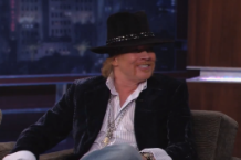 Axl Rose on 'Jimmy Kimmel Live!'