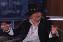 Axl Rose on 'Jimmy Kimmel Live!'