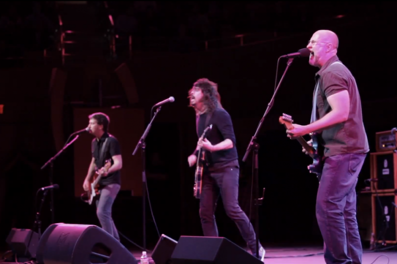 Bob Mould, Dave Grohl, and Jason Narducy