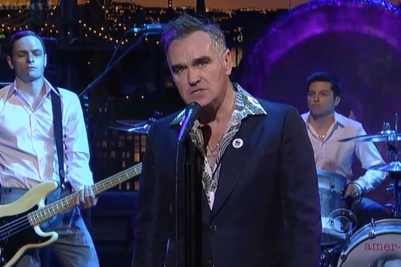 morrissey, letterman, action is my middle name