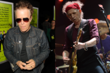 Tom Waits and Keith Richards