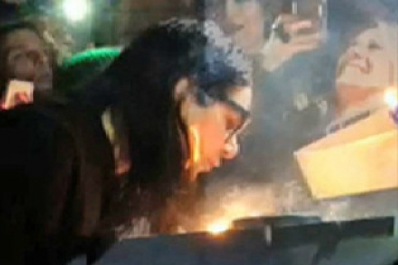 This Skrillex is on fire!