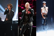 bruno mars, rihanna, sting, grammys