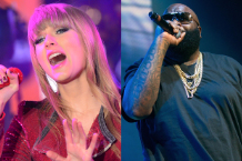 Taylor Swift and Rick Ross (Emmanuel Dunand/AFP/Getty & Paul A. Hebert/Getty)