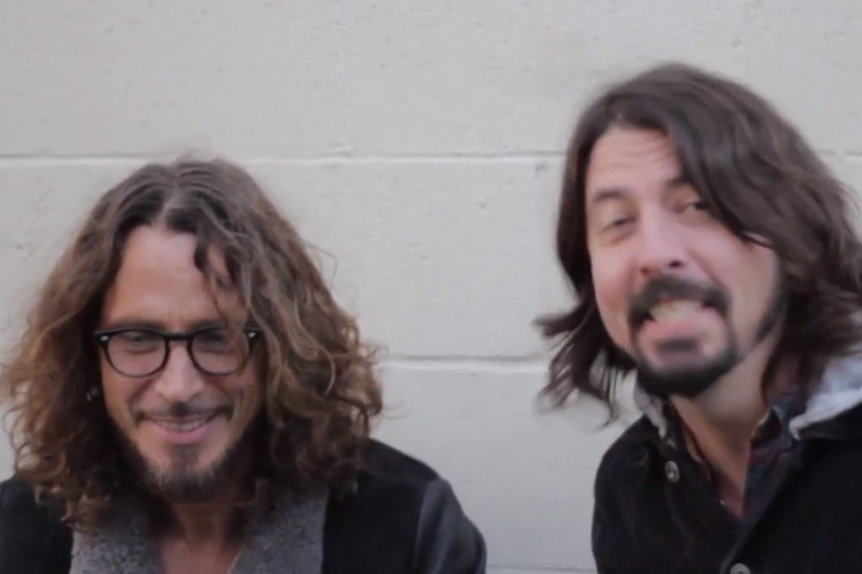 Chris Cornell and Dave Grohl from 'By Crooked Steps (Behind the Scenes)'