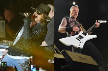 axl rose, metallica, vans