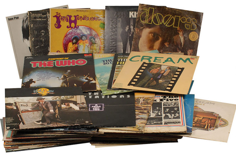 Joey Ramone's record collection