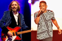 Tom Petty and Kendrick Lamar: Samir Hussein/Getty & Rick Diamond/Getty Images for BET