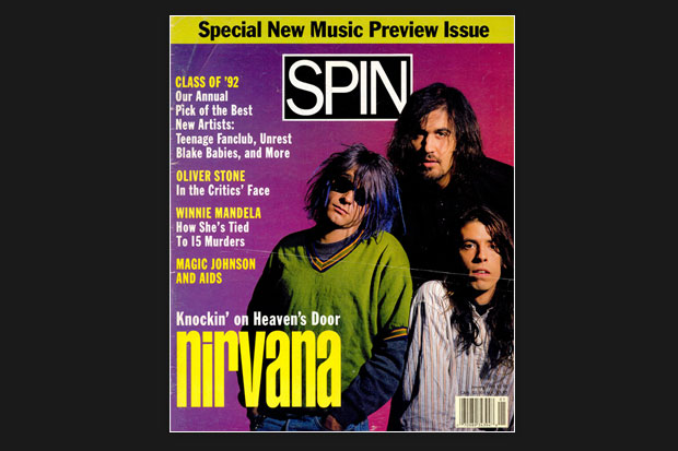 Nirvana SPIN Cover January 1992