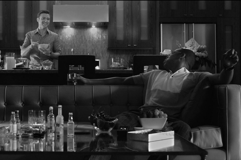 Justin Timberlake and Jay-Z in Suit and Tie video