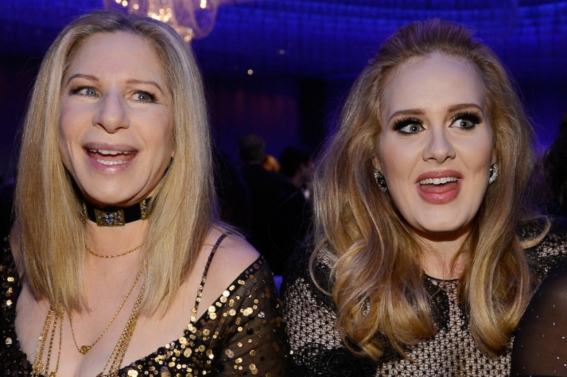 Adele, Barbra Streisand, Oscars