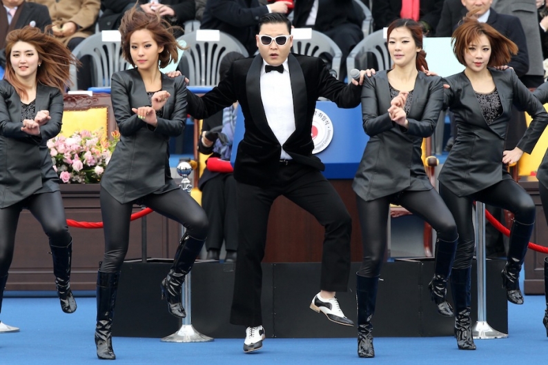 PSY, "Gangnam Style," "Remix Style"