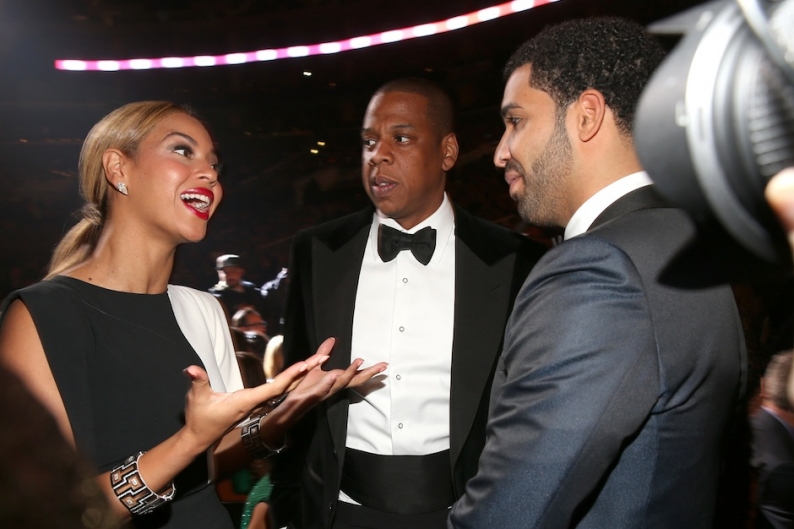 Drake, Beyonce, Jay-Z