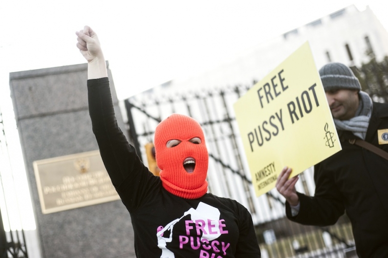 Pussy Riot, protests