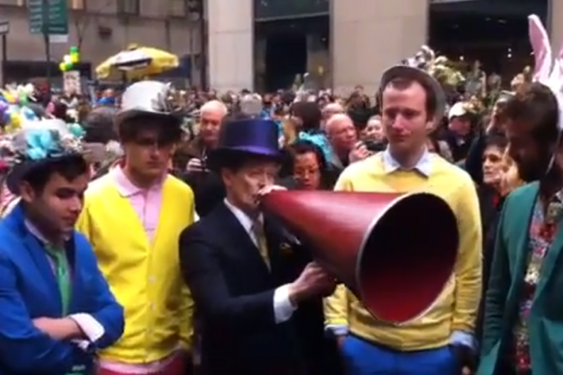 Vampire Weekend Spent Easter With Steve Buscemi and His Megaphone