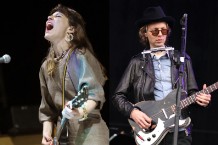 feist, beck, newport folk festival