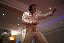 Elvis impersonator