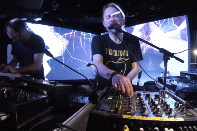 Atoms for Peace 'Amok' Live Thom Yorke DJ Le Poisson Rouge New York