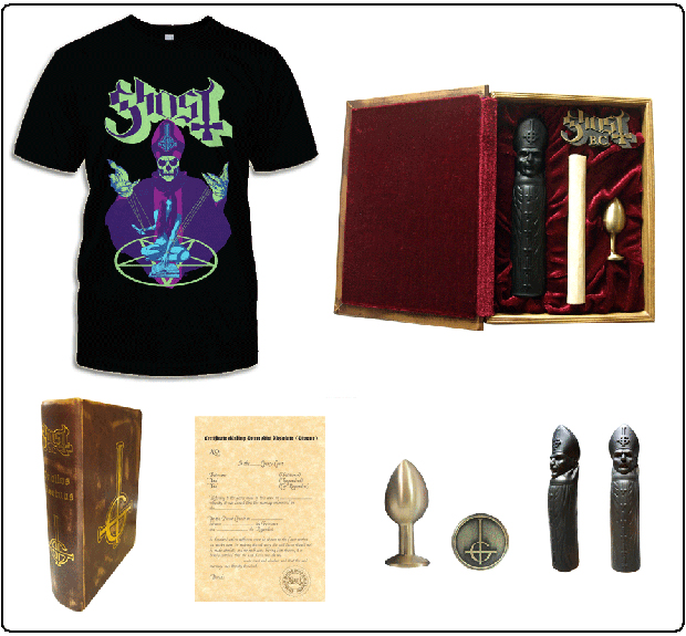 Ghost B.C. Dildo Butt Plug Box Set Phallos Mortuss Ritual