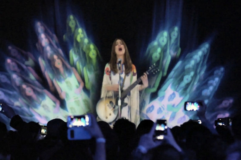 Feist Hologram Three Cities Samsung Canada 'How Come You Never Go There' Live