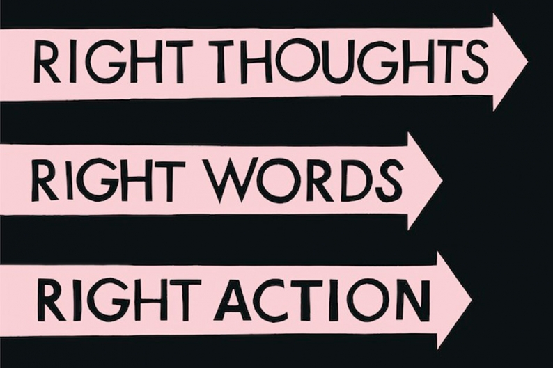 franz ferdinand, right thoughts, right words, right action
