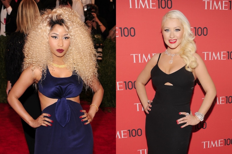 Nicki Minaj, Christina Aguilera