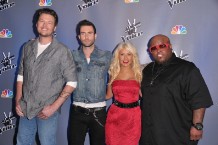 'The Voice,' Blake Shelton, Adam Levine, Christina Aguilera, Cee Lo